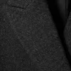 Abrigo de mezcla de lana reciclada – Gris oscuro