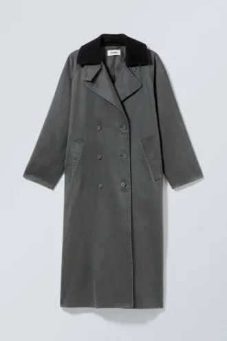 Abrigo encerado Jones – Verde oscuro