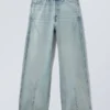 Astro Loose Baggy Jeans – Azul ladrillo – Azul claro Astro Loose Baggy Jeans – Azul ladrillo – Azul claro
