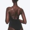 Bañador con espalda nadadora – Negro Bañador con espalda nadadora – Negro