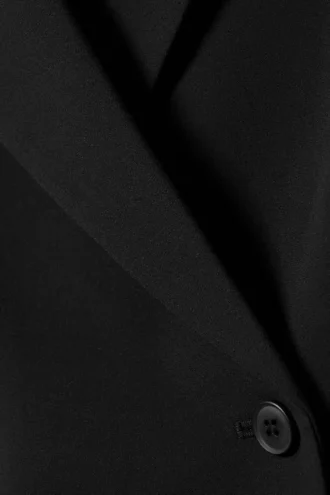Blazer corto entallado – Negro