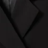 Blazer de traje cruzado – Negro Blazer de traje cruzado – Negro