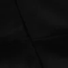 Body ajustado con cuello cuadrado – Negro