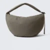 Bolso bandolera acolchado grande Samir – Dark Mole