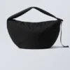 Bolso bandolera acolchado grande Samir – Negro