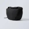 Bolso bandolera acolchado grande Samir – Negro