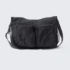 Bolso bandolera con bolsillo – Negro Bolso bandolera con bolsillo – Negro