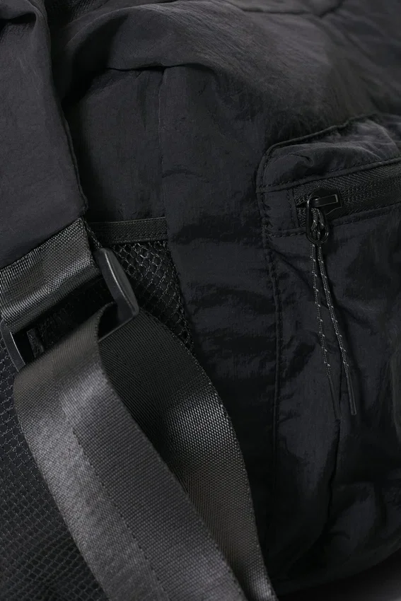 Bolso bandolera con bolsillo – Negro Bolso bandolera con bolsillo – Negro