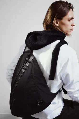 Bolso bandolera cruzado – Negro