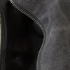 Bolso bandolera de algodón lavado – Gris oscuro lavado Bolso bandolera de algodón lavado – Gris oscuro lavado