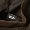 Bolso bandolera de lona de algodón encerado – Marrón oscuro Bolso bandolera de lona de algodón encerado – Marrón oscuro