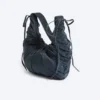 Bolso bandolera fruncido – Azul oscuro Bolso bandolera fruncido – Azul oscuro