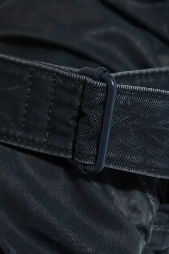 Bolso bandolera fruncido – Azul oscuro Bolso bandolera fruncido – Azul oscuro
