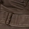 Bolso bandolera fruncido – Marrón oscuro