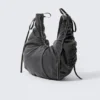 Bolso bandolera fruncido – Negro Bolso bandolera fruncido – Negro