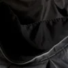 Bolso bandolera fruncido – Negro Bolso bandolera fruncido – Negro