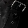 Bolso bandolera mediano con cierre y forma holgada – Negro Bolso bandolera mediano con cierre y forma holgada – Negro
