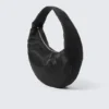 Bolso bandolera mediano redondeado – Negro Bolso bandolera mediano redondeado – Negro
