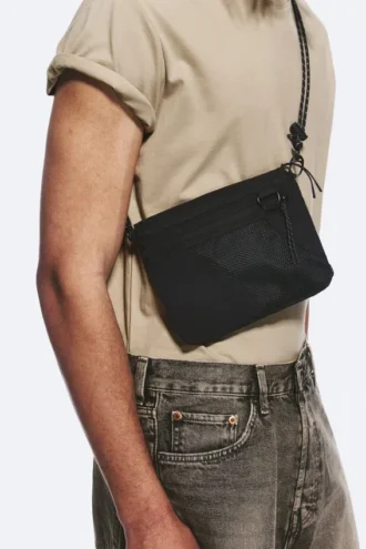 Bolso bandolera mini utilitario – Negro