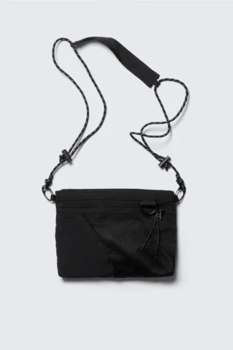 Bolso bandolera mini utilitario – Negro