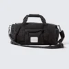Bolso bandolera redondeado de lona – Gris oscuro Bolso bandolera redondeado de lona – Gris oscuro