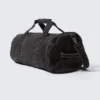 Bolso bandolera redondeado de lona – Gris oscuro Bolso bandolera redondeado de lona – Gris oscuro