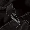 Bolso bandolera redondeado de lona – Gris oscuro Bolso bandolera redondeado de lona – Gris oscuro