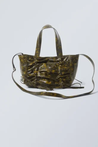 Bolso con lazo – Amarillo sucio