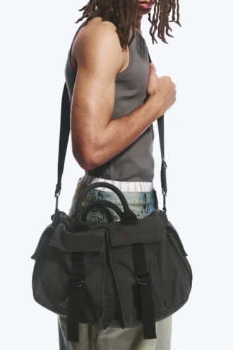 Bolso de fin de semana utilitario – Gris oscuro
