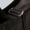 Bolso de hombro con ribete – Marrón oscuro Bolso de hombro con ribete – Marrón oscuro