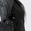 Bolso de hombro con tachuelas – Negro Bolso de hombro con tachuelas – Negro