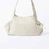 Bolso de hombro rectangular – Gris claro Bolso de hombro rectangular – Gris claro