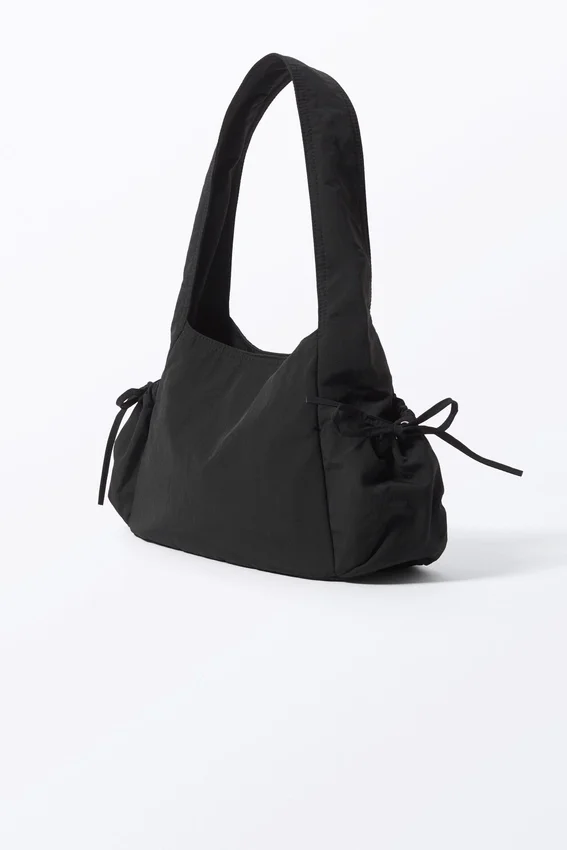 Bolso de hombro rectangular – Negro Bolso de hombro rectangular – Negro