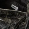 Bolso de hombro rectangular recubierto – Negro recubierto Bolso de hombro rectangular recubierto – Negro recubierto