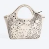 Bolso de lona con tachuelas – Dusty Light Mole Bolso de lona con tachuelas – Dusty Light Mole