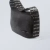 Bolso de mano con correa de ojales – Negro Bolso de mano con correa de ojales – Negro