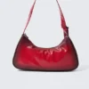 Bolso pequeño de imitación de piel – Rojo Bolso pequeño de imitación de piel – Rojo