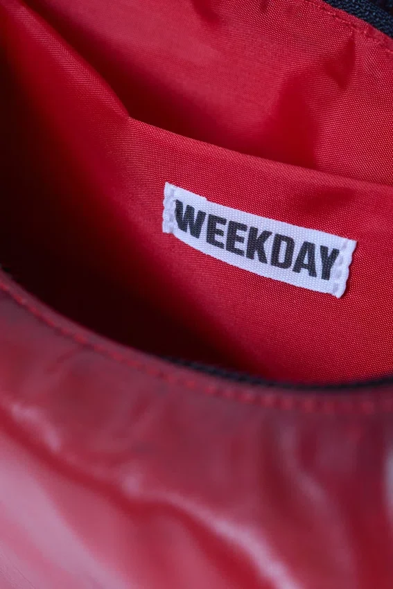 Bolso pequeño de imitación de piel – Rojo Bolso pequeño de imitación de piel – Rojo