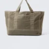 Bolso tote grande de lona de algodón encerado – Dark Mole Bolso tote grande de lona de algodón encerado – Dark Mole