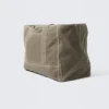 Bolso tote grande de lona de algodón encerado – Dark Mole Bolso tote grande de lona de algodón encerado – Dark Mole