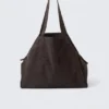 Bolso tote – Marrón oscuro Bolso tote – Marrón oscuro