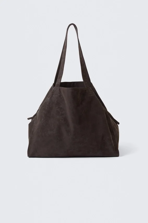 Bolso tote – Marrón oscuro Bolso tote – Marrón oscuro