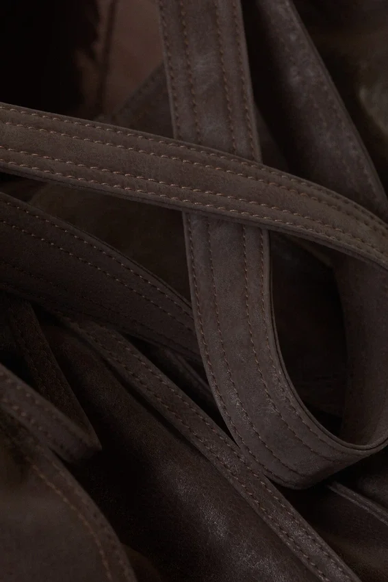 Bolso tote – Marrón oscuro Bolso tote – Marrón oscuro