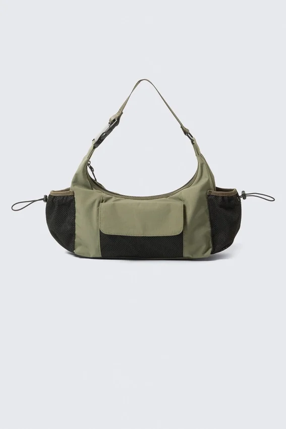 Bolso utilitario – Verde caqui Bolso utilitario – Verde caqui