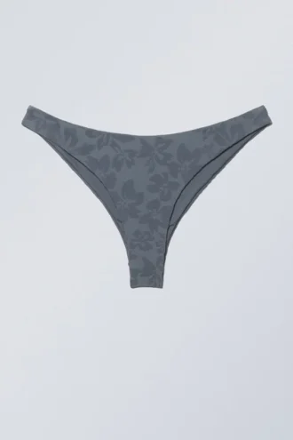 Braguita de bikini brasileña Arena – Azul acero