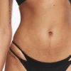 Braguita de bikini brasileña con capas – Negro Braguita de bikini brasileña con capas – Negro