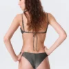 Braguita de bikini brasileña de talle medio con purpurina – Gris – Purpurina Braguita de bikini brasileña de talle medio con purpurina – Gris – Purpurina