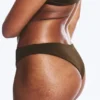 Braguita de bikini brasileña – Marrón oscuro Braguita de bikini brasileña – Marrón oscuro