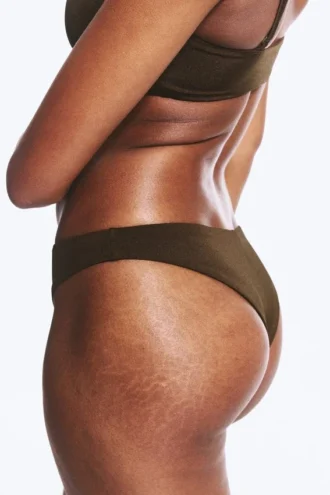 Braguita de bikini brasileña – Marrón oscuro