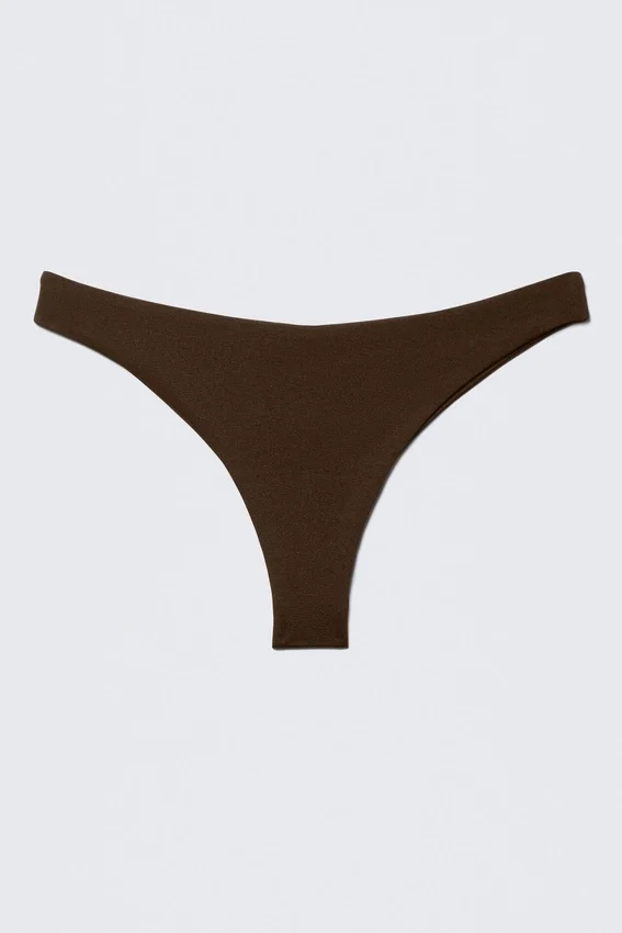 Braguita de bikini brasileña – Marrón oscuro Braguita de bikini brasileña – Marrón oscuro